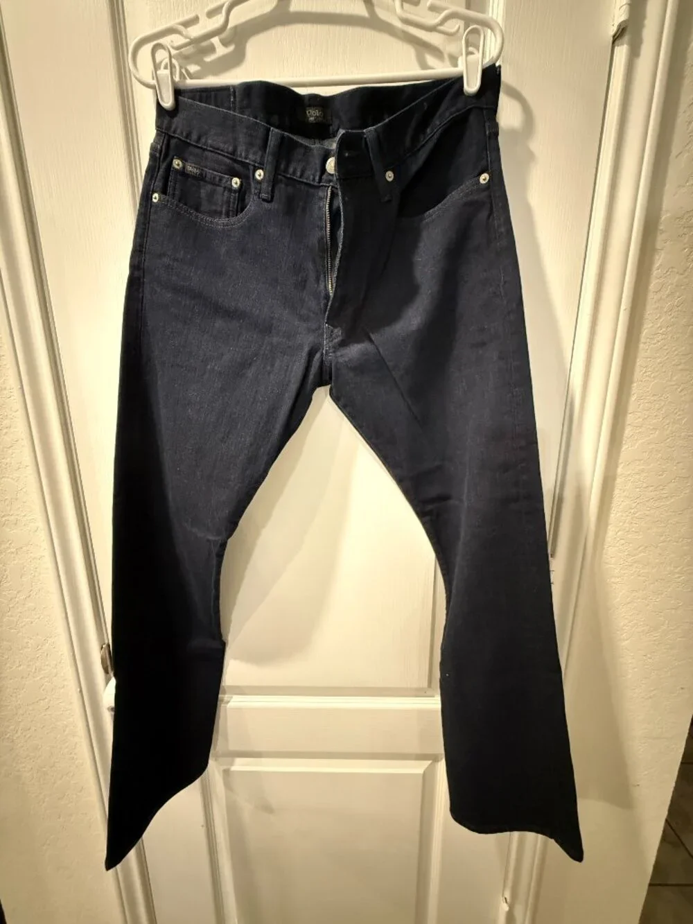 Polo Ralph Lauren Varick Slim Straight Jeans Dark Blue Size 32x30 NWOT
